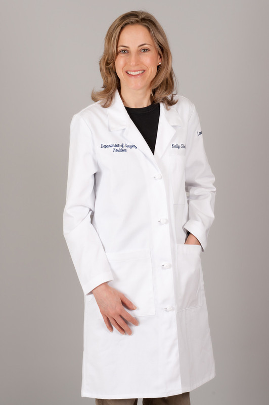 Women's 100% Cotton Signature Lab Coat CENTRAL UNIFORMS 6413