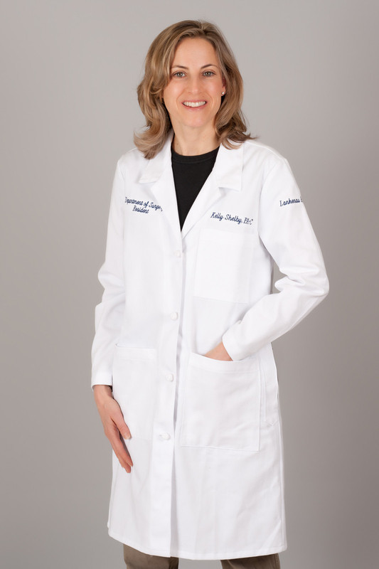 LAB COAT * Female * 38" * SIGNATURE 100% Cotton * WALTER REED OPHTHALMOLOGY *