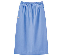 #23 * SKIRT * SIMPSON HOUSE Personal Care Aides * Women's Drawstring & Elastic Waist *  CIEL BLUE *