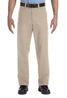 #36 * WORK PANT * SIMPSON HOUSE * FLOOR TECHS(HOUSEKEEPING) * Men's Relaxed Fit * Flat Front * KHAKI *