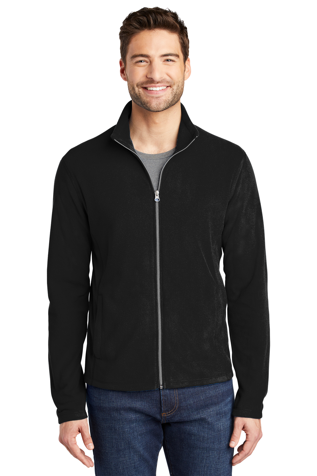 Men’s Full-Zip Micro-Fleece Jacket Port Authority® F223 | Central Uniforms