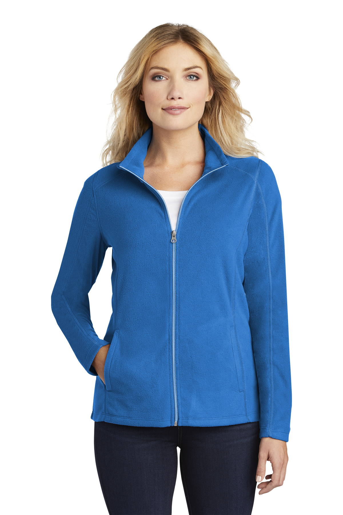 Ladies’ Full-Zip Micro-Fleece Jacket PORT AUTHORITY® L223 | Central ...
