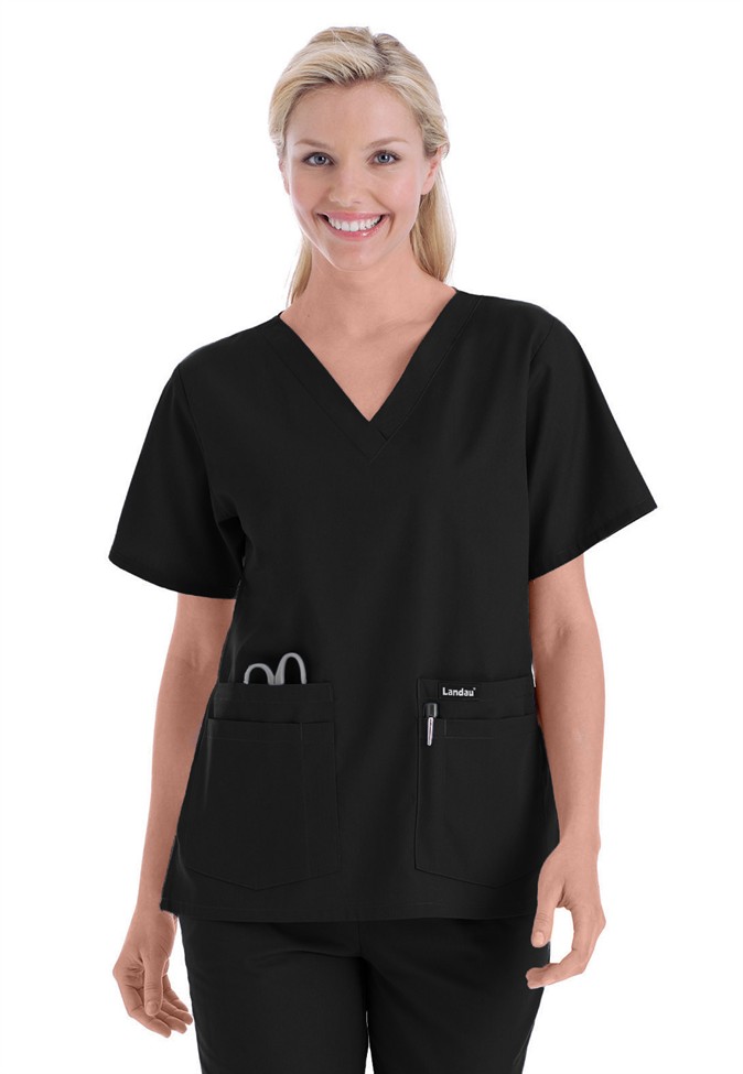 Landau 8219 v-neck scrub top
