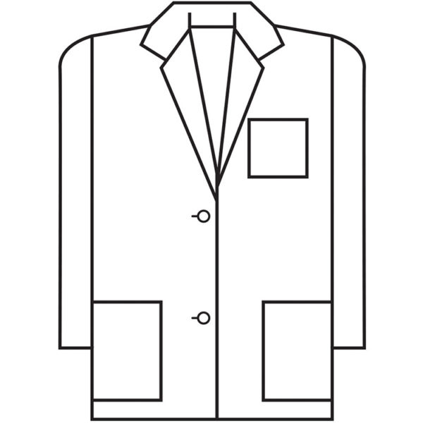 Fundamentals by META Labwear 15104 Women's 3-Pocket Consultation 28" Lab Coat