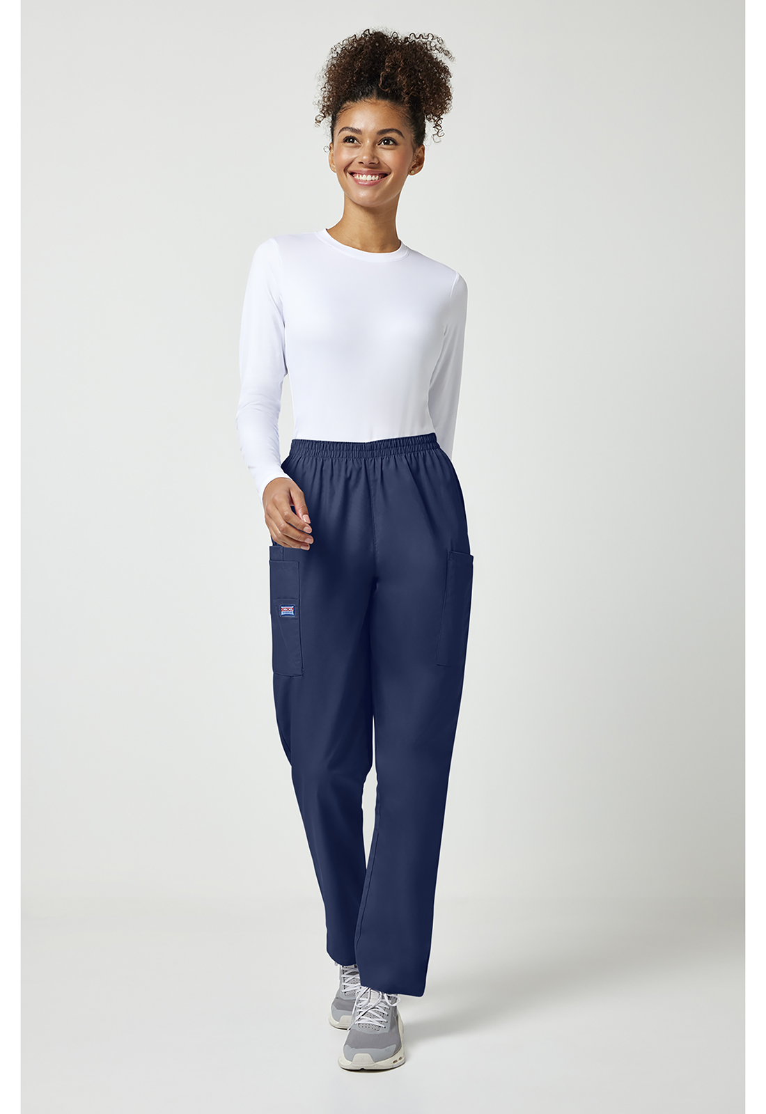 Women's Elastic Waist Scrub Pant - #4200CHOPES - Image 3