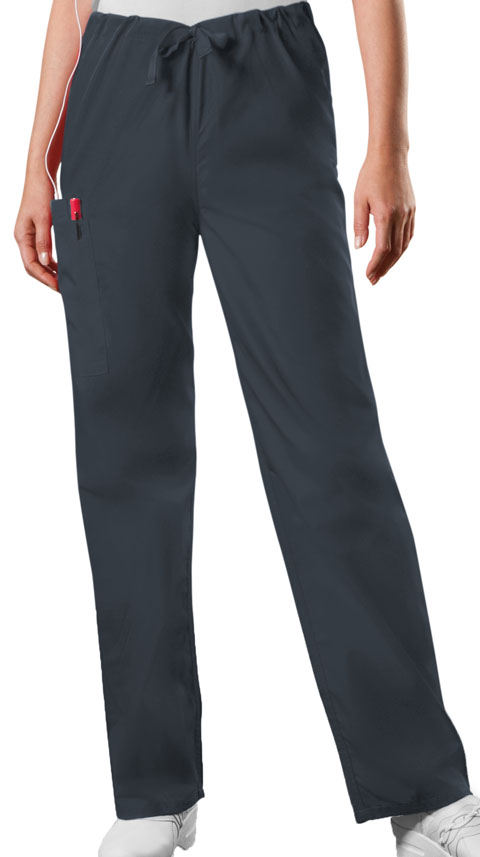 Cherokee Workwear 4100 Unisex Drawstring With Cargo Pocket Scrub Pants