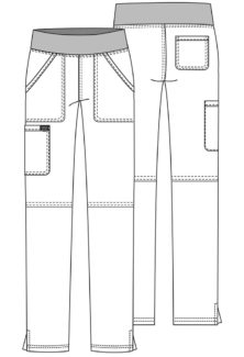 Cherokee Revolution Ladies Pull On Pant - #WW110CADV
