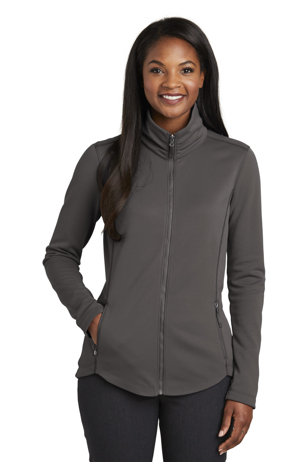 Ladies Smooth Fleece Jacket by Port Authority #L904 | Central Uniforms