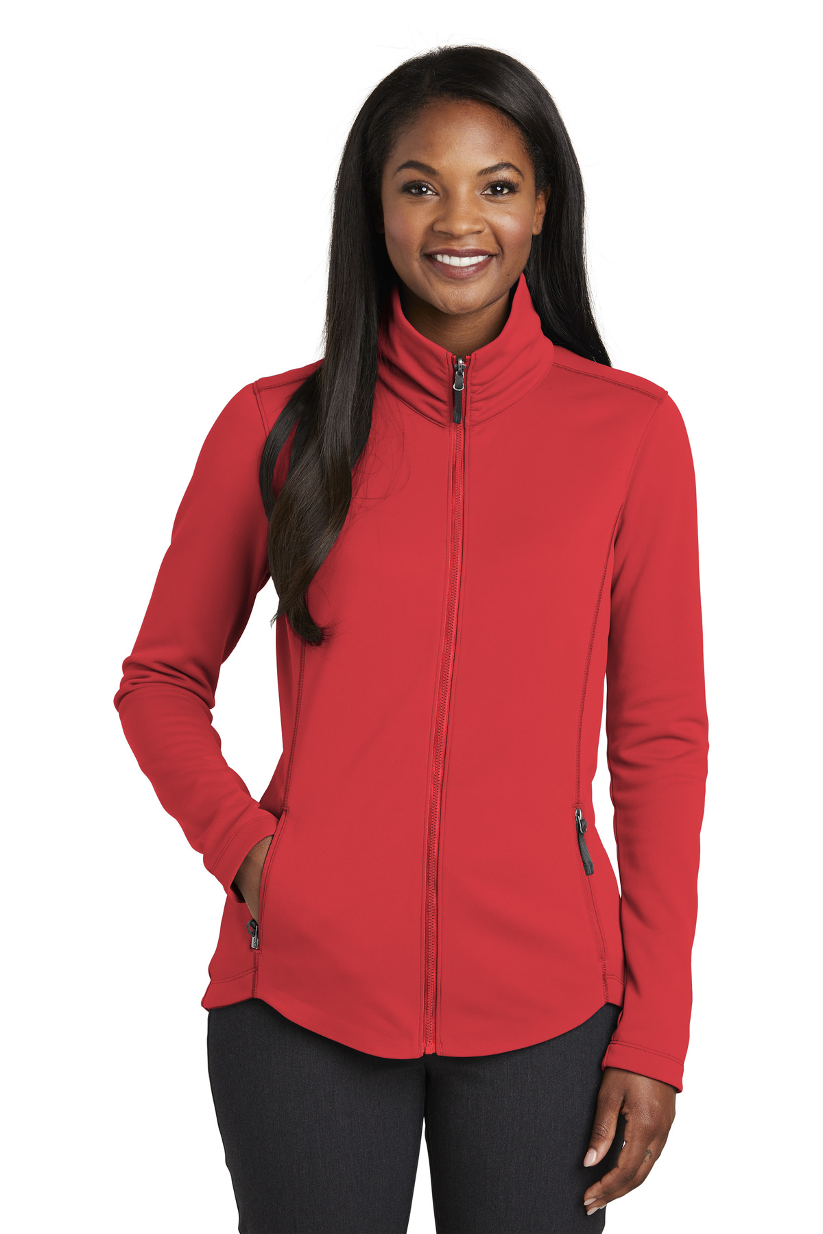 Ladies Smooth Fleece Jacket by Port Authority #L904 | Central Uniforms