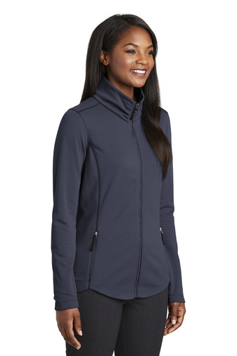 Ladies Smooth Fleece Jacket by Port Authority #L904PENN | Central Uniforms