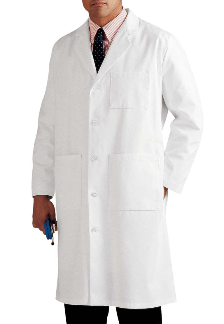 Men’s 100% Cotton Lab Coat | Central Uniforms