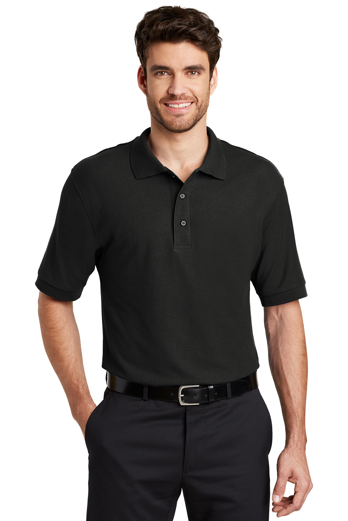 Men’s Port Authority Polo Shirt – #K500 | Central Uniforms