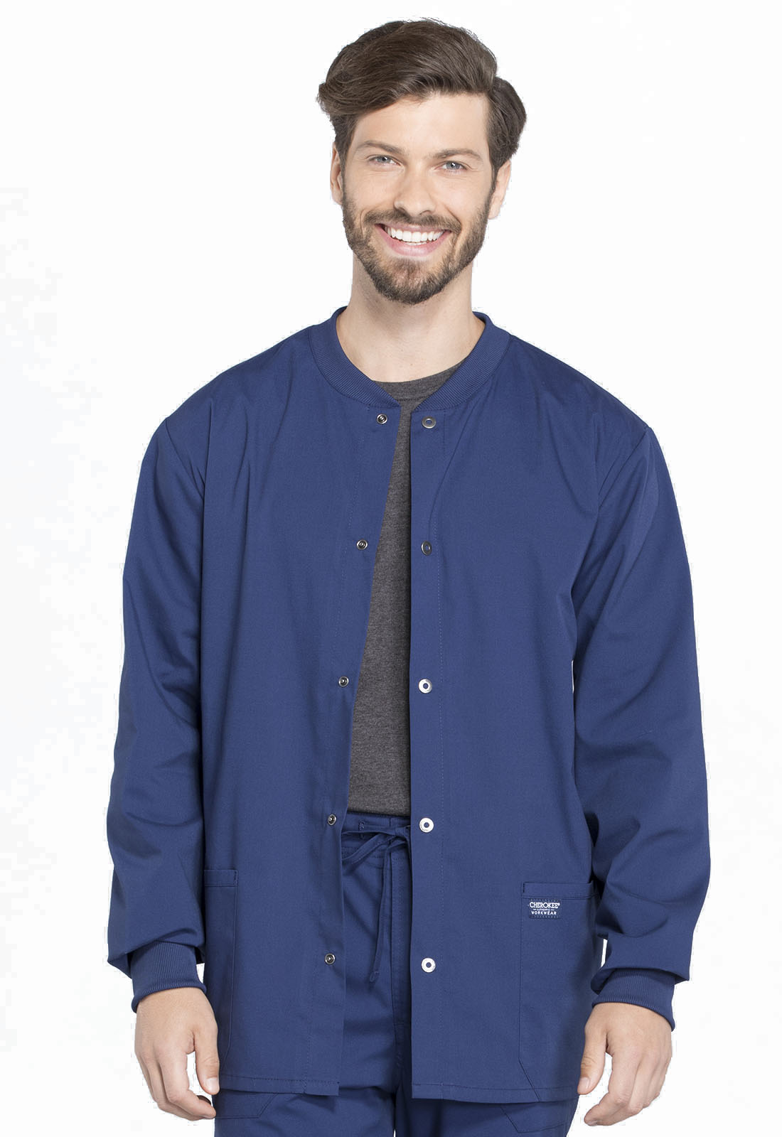 Men’s snap front jacket | Central Uniforms