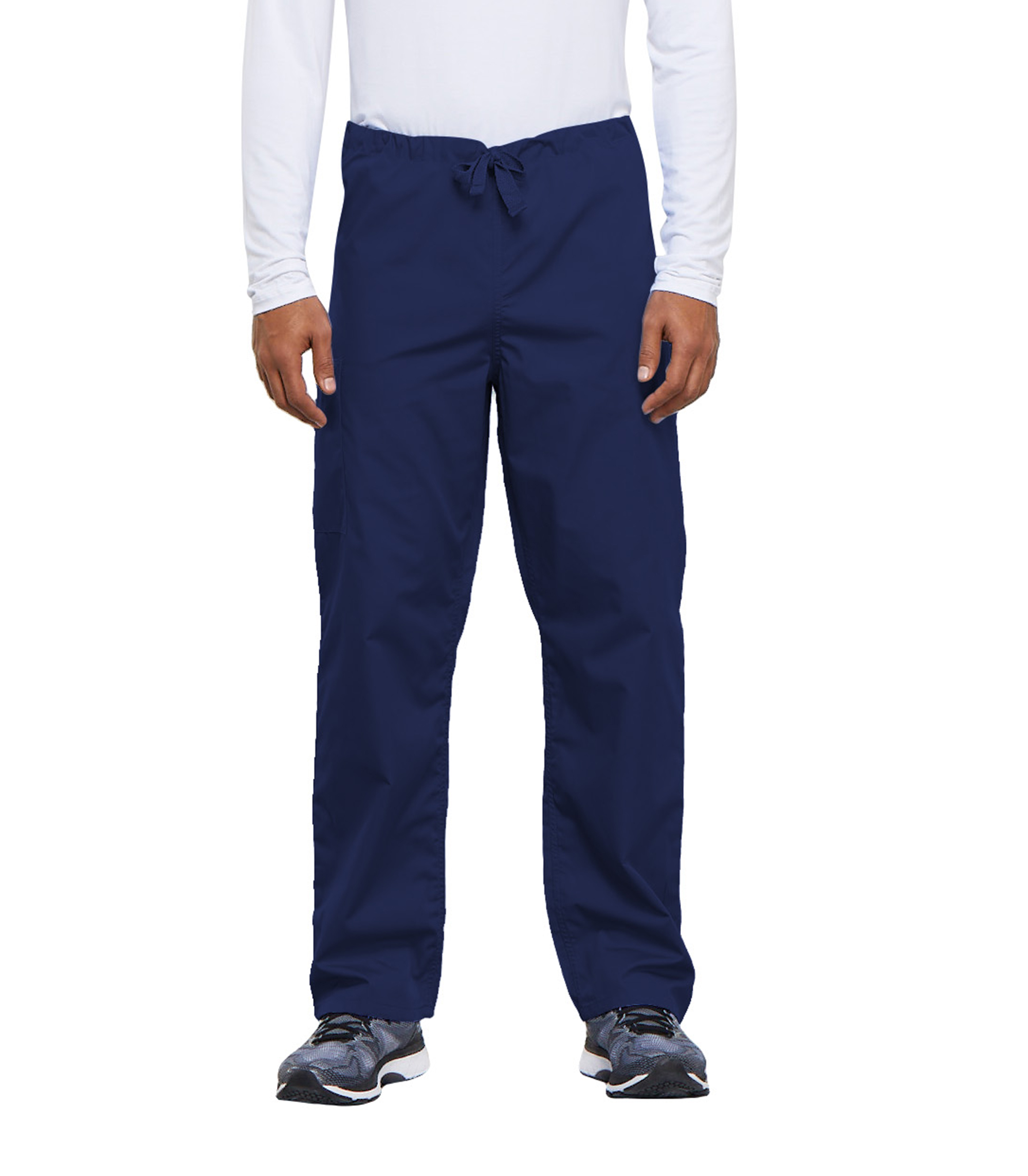Unisex Drawstring Cargo Scrub Pant - #4100CHOPES - Image 1