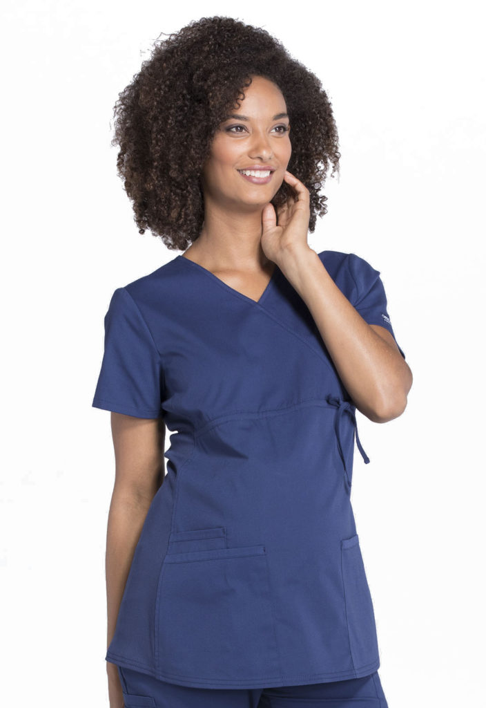 Cherokee Maternity Scrub Top Central Uniforms