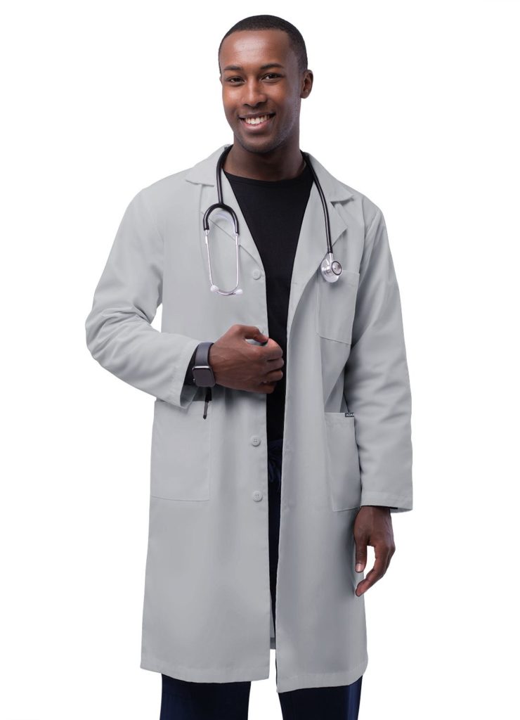 Unisex 39″ Lab Coat 803IRC Central Uniforms