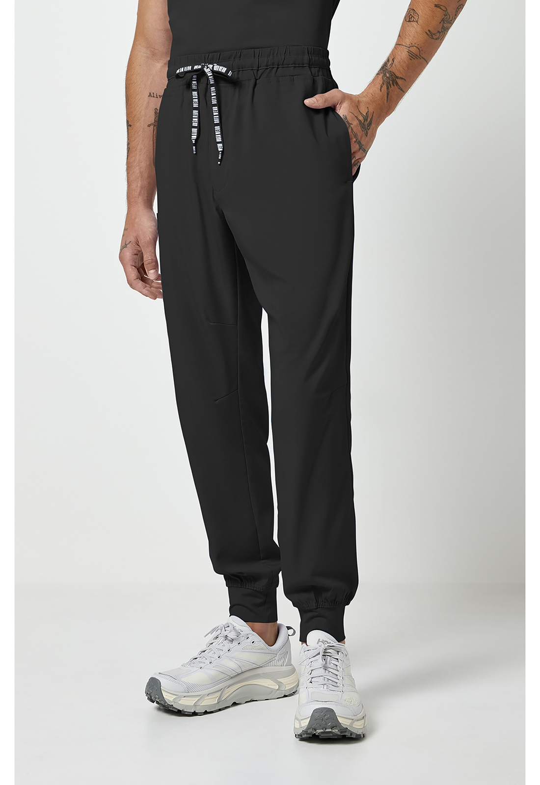 MedCouture Men's Jogger Pant - Black - Image 4