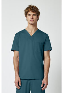 Cherokee Revolution Men's One-Pocket Top - Caribbean
