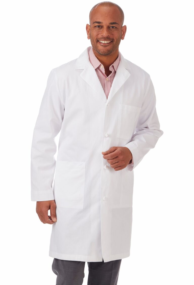 Meta Male 100% Cotton Lab Coat | Central Uniforms