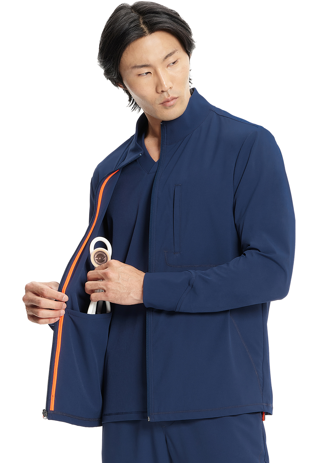 Infinity GNR8 Men's Scrub Jacket - #IN350APD - Image 4