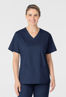 Wink Ladies Two Pocket Scrub Top - #WW101CADV