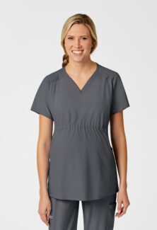 Wink Maternity Scrub Top #WW4555CADV