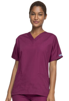 Cherokee Ladies 2 Pocket Scrub Top - #4700CADV