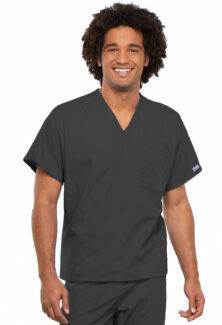Cherokee Workwear Unisex 1 Pocket Scrub Top - #4777CADV