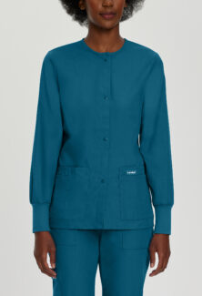 Landau Scrub Jacket - #7525CADV