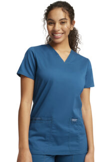Cherokee Ladies Revolution 2 Pocket Scrub Top - #WW620CADV