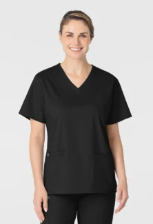 Wink Ladies Two Pocket Scrub Top - #WW101CADV