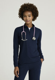 Skechers by Barco Women's Mock Neck Long Sleeve Top - SKT274UP