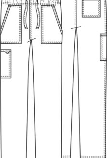 Cherokee Revolution Unisex Drawstring Pant - #WW020CADV