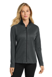 Port Authority Vertical Texture Zip-Up Jacket- #L805CHOP