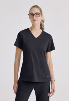 Grey's Anatomy Spandex Stretch Emma Top - #GRST011CHOP