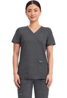 Cherokee Revolution Mock-Wrap Top- #WW610-CHOP