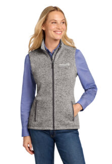 Port Authority® Women's Sweater Fleece Vest - #L236HRD