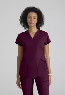 Grey's Anatomy Knit Stretch Define Top - #GRST249CHOP