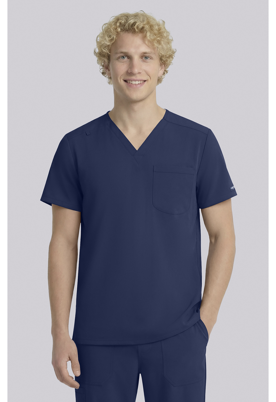 Cherokee Ultra Unisex 1 Pocket Scrub Top - #CK778AUPENN - Image 1