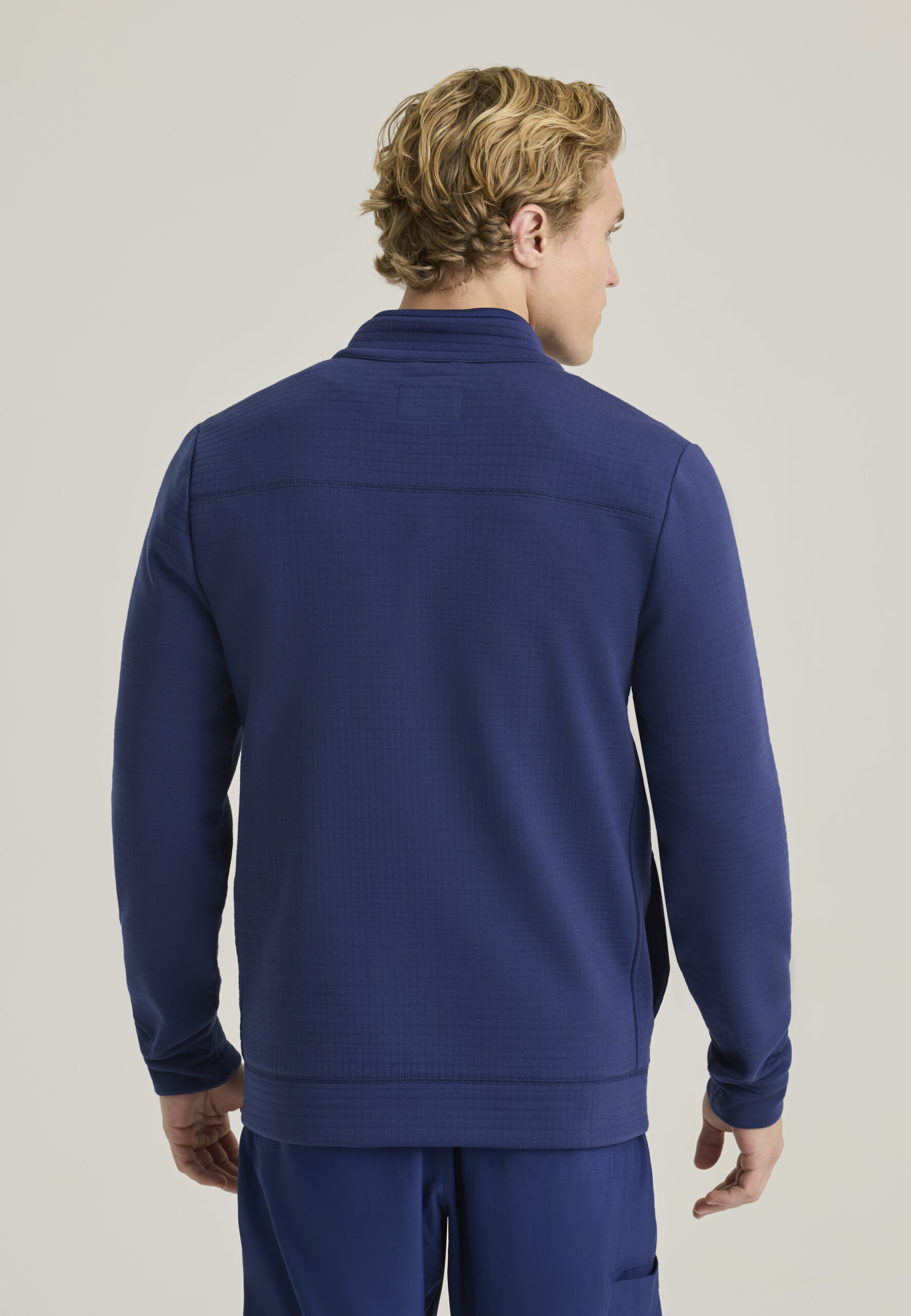 MedCouture – Men’s Ron Waffle Jacket - #GSSJ944UPENN - Image 3