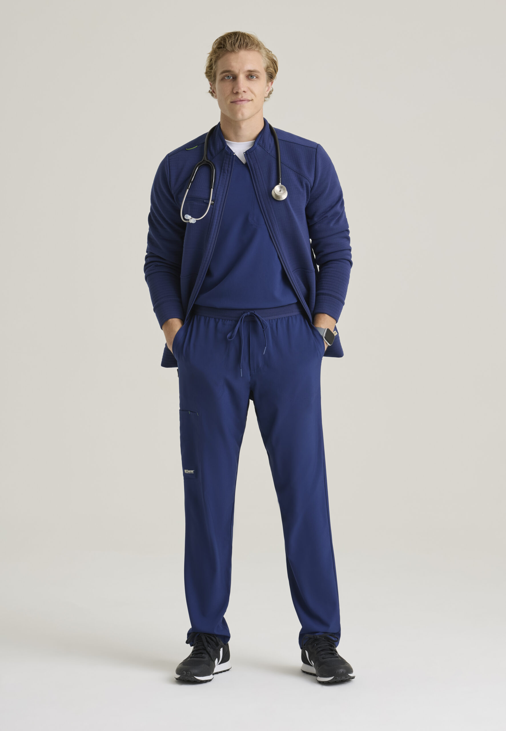 MedCouture – Men’s Ron Waffle Jacket - #GSSJ944UPENN - Image 4
