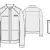 MedCouture – Men’s Ron Waffle Jacket - #GSSJ944UPENN - Thumbnail Image 5