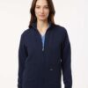 Jaanuu Women's Ceri Essential Full-Zip Scrub Jacket - #W60001UPENN - Thumbnail Image 1