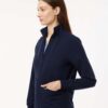 Jaanuu Women's Ceri Essential Full-Zip Scrub Jacket - #W60001UPENN - Thumbnail Image 2